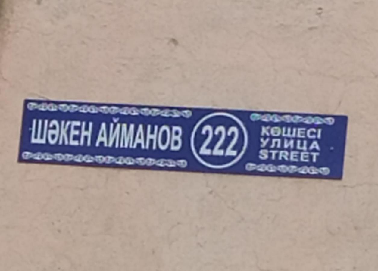 Квартира На Айманова Тимирязева Almatý Exterior foto